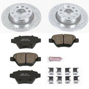 yUSA݌ɂz Power Stop 10N-12N AEfB A3  Z23 Evolution Sport u[L Lbg psbK5667 JPX