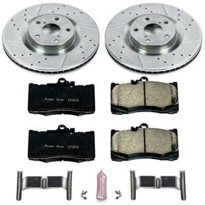 �yUSA�݌ɂ���z Power Stop 13�N-19�N Lexus GS350 �t�����g Z23 Evolution Sport �u���[�L �L�b�g psbK6355 JP�X