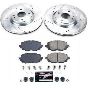 �yUSA�݌ɂ���z Power Stop 17�N-19�N Fiat 124 Spider �t�����g Z23 Evolution Sport �u���[�L �L�b�g psbK7358 JP�X