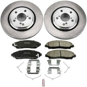 �yUSA�݌ɂ���z Power Stop 17�N-19�N Acura MDX �t�����g �I�[�g�X�y�V�����e�B �u���[�L �L�b�g psbKOE7352 JP�X