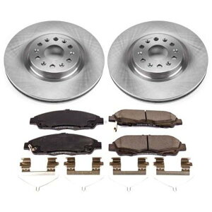 �yUSA�݌ɂ���z Power Stop 17�N-18�N Cadillac XT5 �t�����g �I�[�g�X�y�V�����e�B �u���[�L �L�b�g psbKOE7883 JP�X
