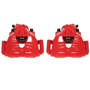 �yUSA�݌ɂ���z Power Stop 99�N-10�N Volkswagen Beetle �t�����g ���b�h Calipers w/�u���P�b�gs - 2�� psbS2014 JP�X