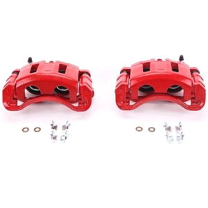 �yUSA�݌ɂ���z Power Stop 98�N-05�N �V�{���[ Blazer �t�����g ���b�h Calipers w/�u���P�b�gs - 2�� psbS4694 JP�X