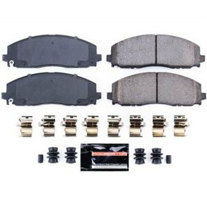 �yUSA�݌ɂ���z Power Stop 17�N-19�N Chrysler Pacifica �t�����g Z23 Evolution Sport �u���[�L�p�b�h w/Hardware psbZ23-1589 JP�X