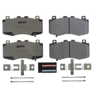 �yUSA�݌ɂ���z Power Stop 18�N-19�N �W�[�v Grand Cherokee �t�����g Z26 Extreme Street �u���[�L�p�b�h w/Hardware psbZ26-6006 JP�X