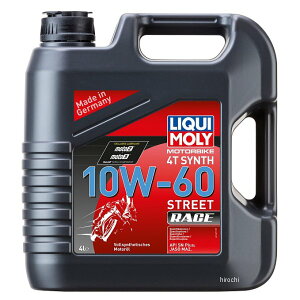 L LIQUI MOLY GWIC Motorbike 4T Synth 10W-60 Street Race 4L 1687 JPX