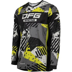ディーエフジー DFG ソリッド ジャージ ネオンイエロー/黒 XL G5727 JP店