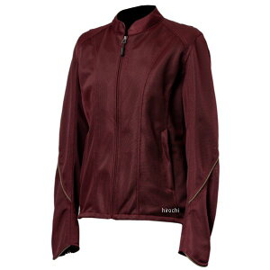 【メーカー在庫あり】 ロッソスタイルラボ Rosso StyleLab 2025年春夏モデル ライダースメッシュジャケット ボルドー Sサイズ ROJ126 JP店