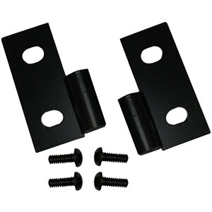 �yUSA�݌ɂ���z Rugged Ridge 76-06 Jeep CJ / Jeep �����O���[ Black Lower Door Hinge Brackets rug11202.03 JP�X