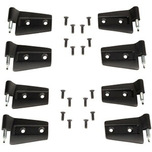 �yUSA�݌ɂ���z Rugged Ridge 07�N-18�N Jeep �����O���[ JK 4-Door Door Hinge Kit rug11202.32 JP�X