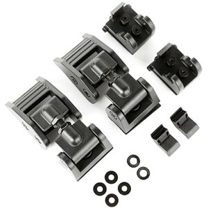 �yUSA�݌ɂ���z Rugged Ridge 07�N-18�N Jeep �����O���[ JK Textured Black Hood Catches rug11210.17 JP�X