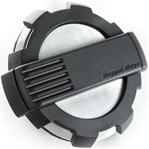 �yUSA�݌ɂ���z Rugged Ridge Elite Fuel Door Non-Lock Brushed Alum 07�N-18�N Jeep �����O���[ JK rug11425.10 JP�X