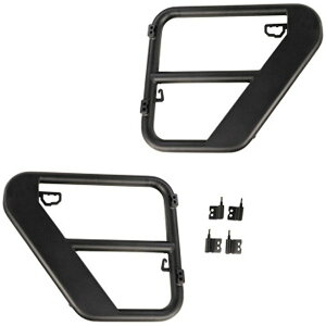 �yUSA�݌ɂ���z Rugged Ridge Fortis Tube Doors ���A 07�N-18�N Jeep �����O���[ JK 4-Dr rug11509.32 JP�X