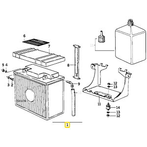 BMW���� BMW �o�b�e���[ 61212346800 JP�X