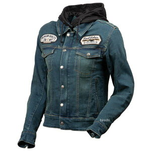 【メーカー在庫あり】 デグナー DEGNER 2025年春夏モデル レディース フード付デニムジャケット ヴィンテージネイビー Sサイズ FR25SJ-4 JP店