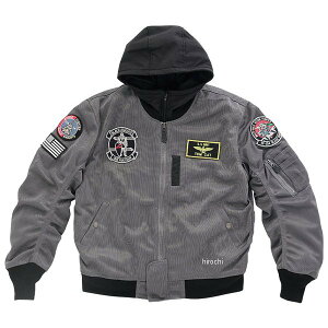 HTVA-2321S ヒューストン HOUSTON 春夏モデル メッシュジャケット MA-1 BLACK KNIGHTS M/C ガンメタ 4XLサイズ HTVA2321SGM4 JP店