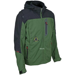 ヒットエアー hit-air フーデッドエアバッグジャケット単体 カーキ 2XL HDS JP店