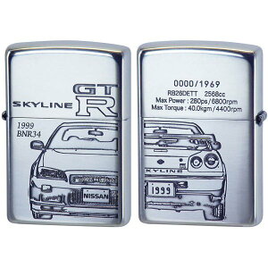 �y���[�J�[�݌ɂ���z �W���E���N�z�E�C ���Y Zippo GTR BNR34 4982397633404 JP�X