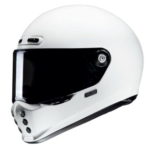 エイチジェイシー HJC フルフェイスヘルメット V10 ソリッド ホワイト Lサイズ HJH248WH01L JP店