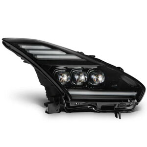 AlphaRex �������K�i NOVA LED�w�b�h�����v R35 GT-R �A���t�@�u���b�N(�X���[�N�����Y/�O���X�u���b�N) AHL-NG09-JP-N-FLB JP�X