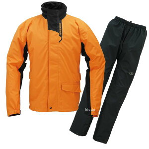 ラフ&ロード 2025年秋冬モデル デュアルテックス3レイヤーBIBレインスーツ オレンジ BLサイズ RR7812ORB3 JP店