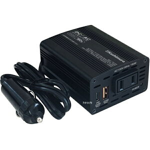 y[J[݌ɂz JV DC/ACCo[^[ 150W+USB-A/USB-C ubN 4907986738629 JPX