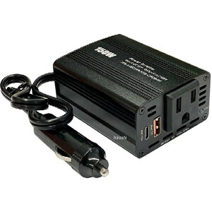 y[J[݌ɂz JV DC/ACCo[^[ 300W+USB-A/USB-C ubN 4907986738636 JPX