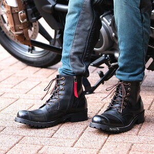 �y���[�J�[�݌ɂ���z �f�O�i�[ DEGNER HS-B6A �o�C�J�[�Y�u�[�c �u���b�N 25.5cm 4524486106910 JP�X