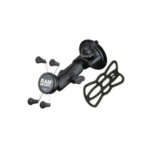 �y���[�J�[�݌ɂ���z �����}�E���g RAM MOUNT X�O���b�v&�c�C�X�g���b�N�T�N�V�����x�[�X �X�}�[�g�t�H���p �e�U�[�t �� RAM-B-166-UN7U JP�X