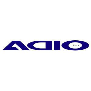 BK81903 �A�f�B�I ADIO ADIO �X�e�b�J�[ �u���[ M 135mm×15mm P054-9420 JP�X