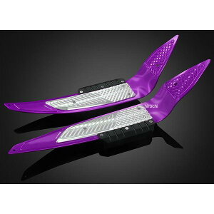 �o�C�J�[�Y BIKERS �t�b�g�v���[�g �p�[�v��/�V���o�[ 14�N-17�N �z���_ PCX125 H0296-PUR-SLV JP�X