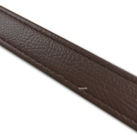グロンドマン GRONDEMENT 汎用レザーベルト タンデムベルト等 茶褐色 ステッチ:透明 長さ:56cm 幅:2.5cm T5625C60S0 JP店