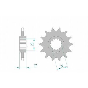 �y���[�J�[�݌ɂ���z �A�t�@�� AFAM �t�����g�X�v���P�b�g 15T/520 �z���_ 98�N-04�N CB600F HORNET �z�[�l�b�g600 PC41 20516-15 JP�X