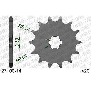 �A�t�@�� AFAM �t�����g�X�v���P�b�g 14T/420 �z���_ 88�N- XLR250R/BAJA �o�n MD20-22 �� 27100-14 JP�X