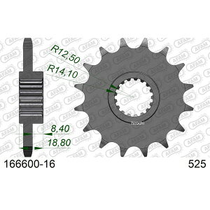�A�t�@�� AFAM �t�����g�X�v���P�b�g 16T/525 BMW 09�N-12�N F650GS �� 166600-16 JP�X