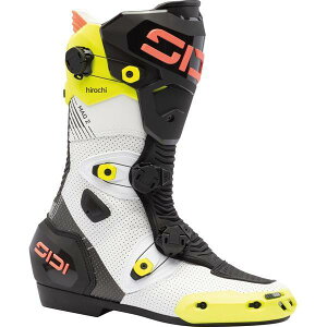 SIDI �V�f�B�[ �u�[�c MAG 2 AIR YELLOW FLUO CORAL FLUO EU43/27.2cm 8017732776334 JP�X