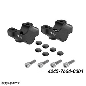 �w�v�R�A���h�x�b�J�[ HEPCO&BECKER �n���h���o�[�Z�b�g�o�b�N���C�U�[ 30mmUp 18mmSetback �u���b�N 24�N- Speed 400 4245-7664-0001 JP�X