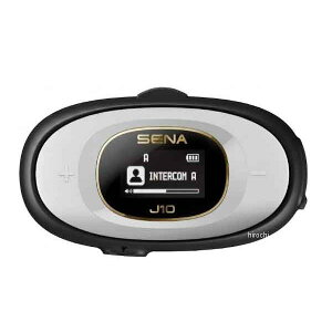 �y���[�z J10-3 SENA �Z�i �o�C�N�p Bluetooth �C���^�[�R�� �z���C�g 8809917366016 JP�X