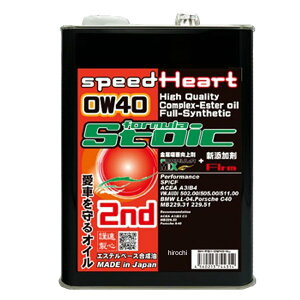 �X�s�[�h�n�[�g SPEEDHEART �t�H�[�~�����X�g�C�b�N �Z�J���h 0W-40 4L 4�� SH-FS2-0W40-4L JP�X