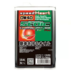 �X�s�[�h�n�[�g SPEEDHEART �X�g�C�b�N Evo 0W-40 1L 4�� SH-FSEV-0W40-1L JP�X