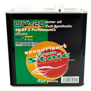 �X�s�[�h�n�[�g SPEEDHEART �t�H�[�~�����X�g�C�b�N 0W-20 3L 4�� SH-FS-0W20-3L JP�X
