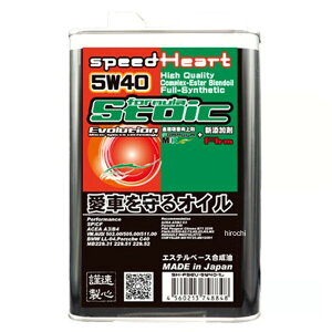 �X�s�[�h�n�[�g SPEEDHEART �X�g�C�b�N Evo 5W-40 1L 4�� SH-FSEV-5W40-1L JP�X