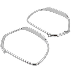 417403 ショークローム Show Chrome ミラーバイザー トリム クロームABS 01年-13年 GL1800 52-683 JP店