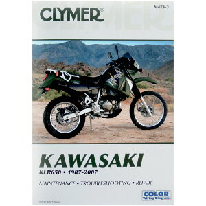 yUSA݌ɂz NC}[ Clymer }jA  87N-07N JTL KLR650 4201-0190 JPX