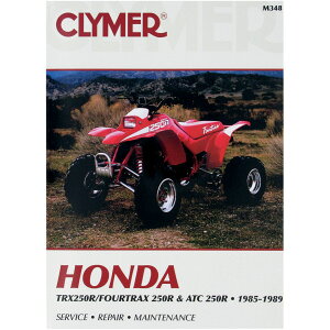 yUSA݌ɂz NC}[ Clymer }jA  85N-89N z_ TRX250R/4TRX 250R & ATC250R M348 JPX