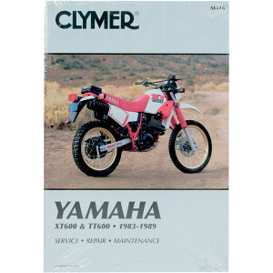 �yUSA�݌ɂ���z �N���C�}�[ Clymer �}�j���A�� ������ 83�N-89�N ���}�n XT600/TT600 M416 JP�X