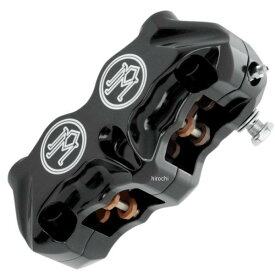 【USA在庫あり】 パフォーマンスマシン PMフロントフォーク用 キャリパー 左 黒 (Cal 125X4 Radial Caliper) 1701-0501 JP店