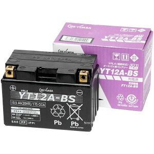 YT12A-BS GS���A�T MF�o�b�e���[ ����ٌ^ 12V (�t���[�d��) YT12A-BS-GY-C JP�X