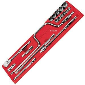 �X�i�b�v�I�� Snap-on 3/8�C���` �C���`�T�C�Y 12�p �ėp�T�[�r�X�Z�b�g 18�_(�c�[���̂�) 218AFP JP�X
