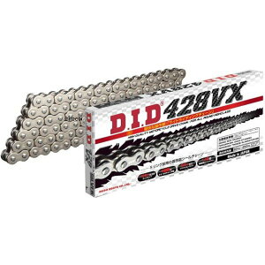 �y���[�J�[�݌ɂ���z DID �哯�H�� �`�F�[�� 428VX VX�V���[�Y X�����O �V���o�[ 120L �J�V�� DID 428VX-120L ZJ(�J�V��) SILVER JP�X